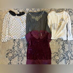 Girls Sz 9-10 Tops ~ Next, Forever21 & Nutmeg ~ Great condition
